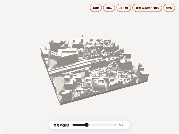 3Dで仕上がりを確認する画面